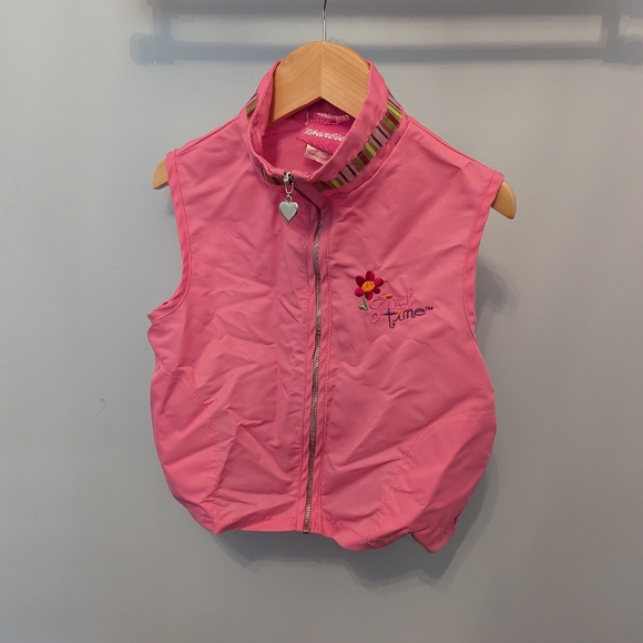 Vintage Barbie Girls Pink Vest size 6 - Picture 16 of 16